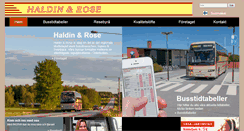 Desktop Screenshot of haldin-rose.fi